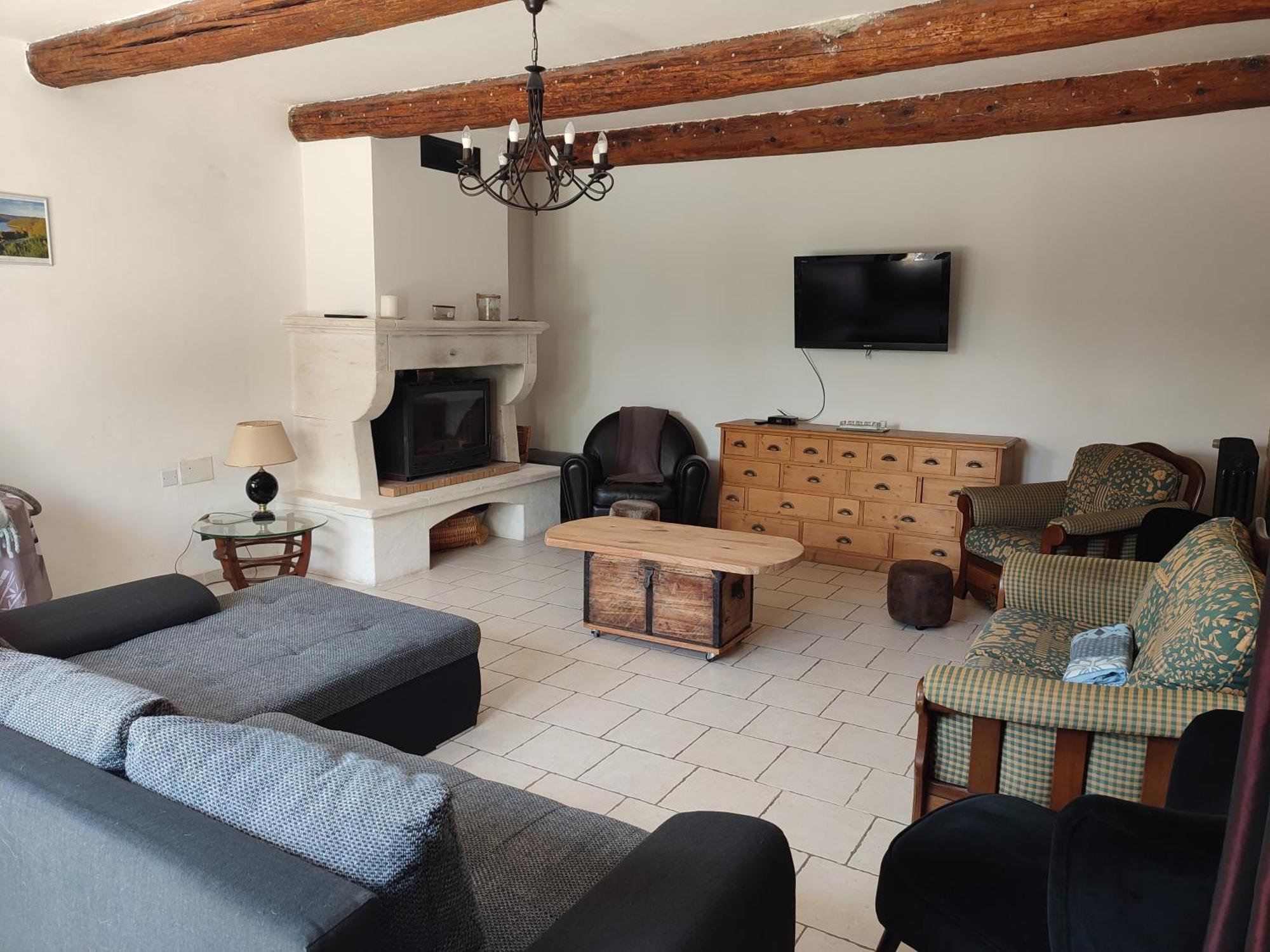 Maison De Village En Duo Avec 150M2 Au Rdc Et La Suite Parentale Ou En Famille Avec 4 Chambres 250M2 Interieur Montfaucon  Exteriér fotografie